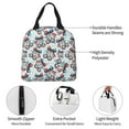 thumbnail image 2 of Kdxio Disco Ball Cherry With Bow Print Insulated Lunch Bag,Reusable Tote Lunch Box for Women Men,Leakproof Cooler Lunch Bags for Work Office Travel Picnic, 2 of 6