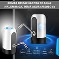 thumbnail image 3 of Dispensador de agua garrafón recargable USB eléctrico - Bomba de agua automático, recargable para el hogar, cocina, oficina Dosyu DY-BGA001, 3 of 5