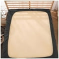 thumbnail image 2 of Queen Fitted Sheet Only, Luxurious Collections Softest 400 Thread Count 100% Cotton Sateen, 20" deep Pocket, All-Around Elastic, Black, 2 of 3
