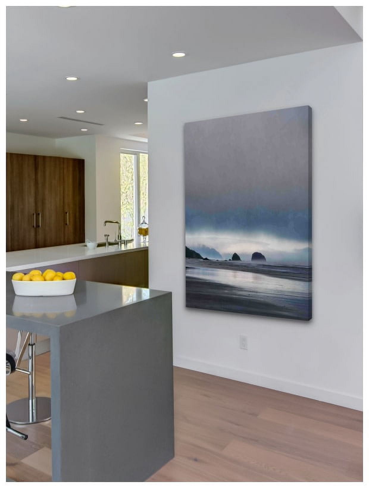 Marmont Hill "Sea Stacks at Sunset" Painting Print on Canvas