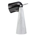 thumbnail image 6 of Ebros Ceramic Contemporary Cone Desk Study Lamp with Faux Carrara Marble Base and Adjustable Polished Iron Shade 13.5"Tall (Black Iron Shade), 6 of 6