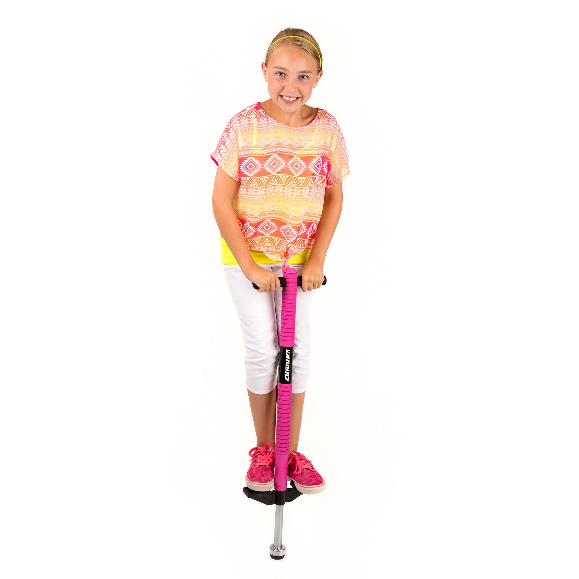 pink pogo stick