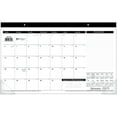thumbnail image 2 of At-A-Glance Products  18 x 11 in. Compact Desk Pad - Black Binding - Clear Corners - Jan to Dec - 2025 - White, 2 of 2