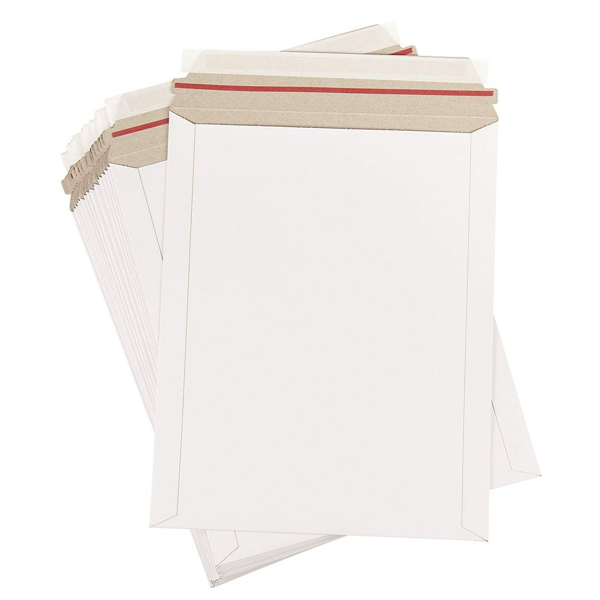 Rigid Mailers 25Pack Stay Flat Photo Document Mailers, SelfSeal