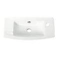 thumbnail image 6 of ALFI Brand ABC115 White 20" Small Wall Mounted Ceramic Sink with Faucet Hole, 6 of 7