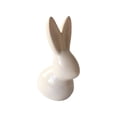 thumbnail image 2 of Uuiauoio Easter Bunny Figurine, Ceramic Rabbits for Spring Easter Decoration, Modern Art Cute Rabbit Statues for Home Decor, Office Table, Holiday Party, 2 of 6
