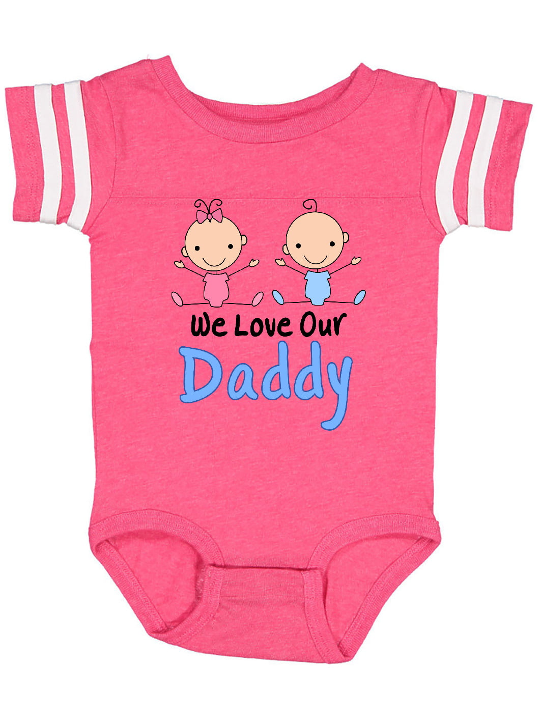 Personalised baby bodysuit vest grow 1st fathers day daddy giraffe present gift 