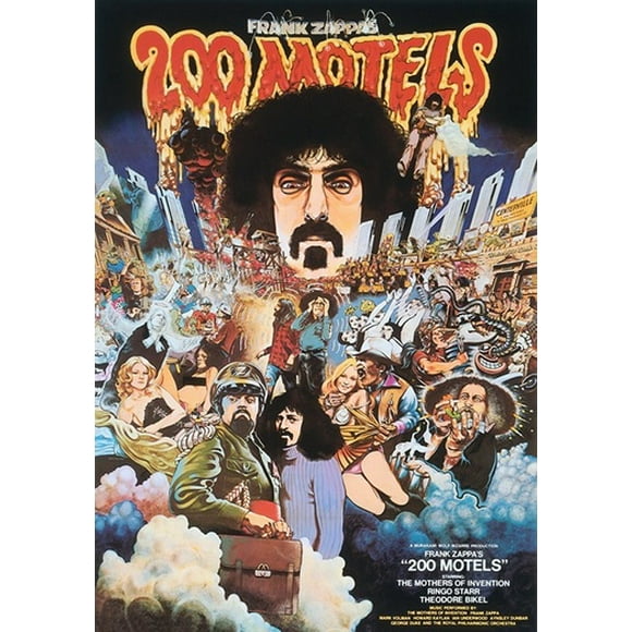 MUSIC VIDEO DIST ZAPPA FRANK-200 MOTELS (DVD) D1312D
