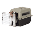 thumbnail image 6 of Petmate® Ultra Vari Plastic Travel Dog Kennel 36" for Medium to Large Pets 50-70 lbs, Taupe/Black, 6 of 8
