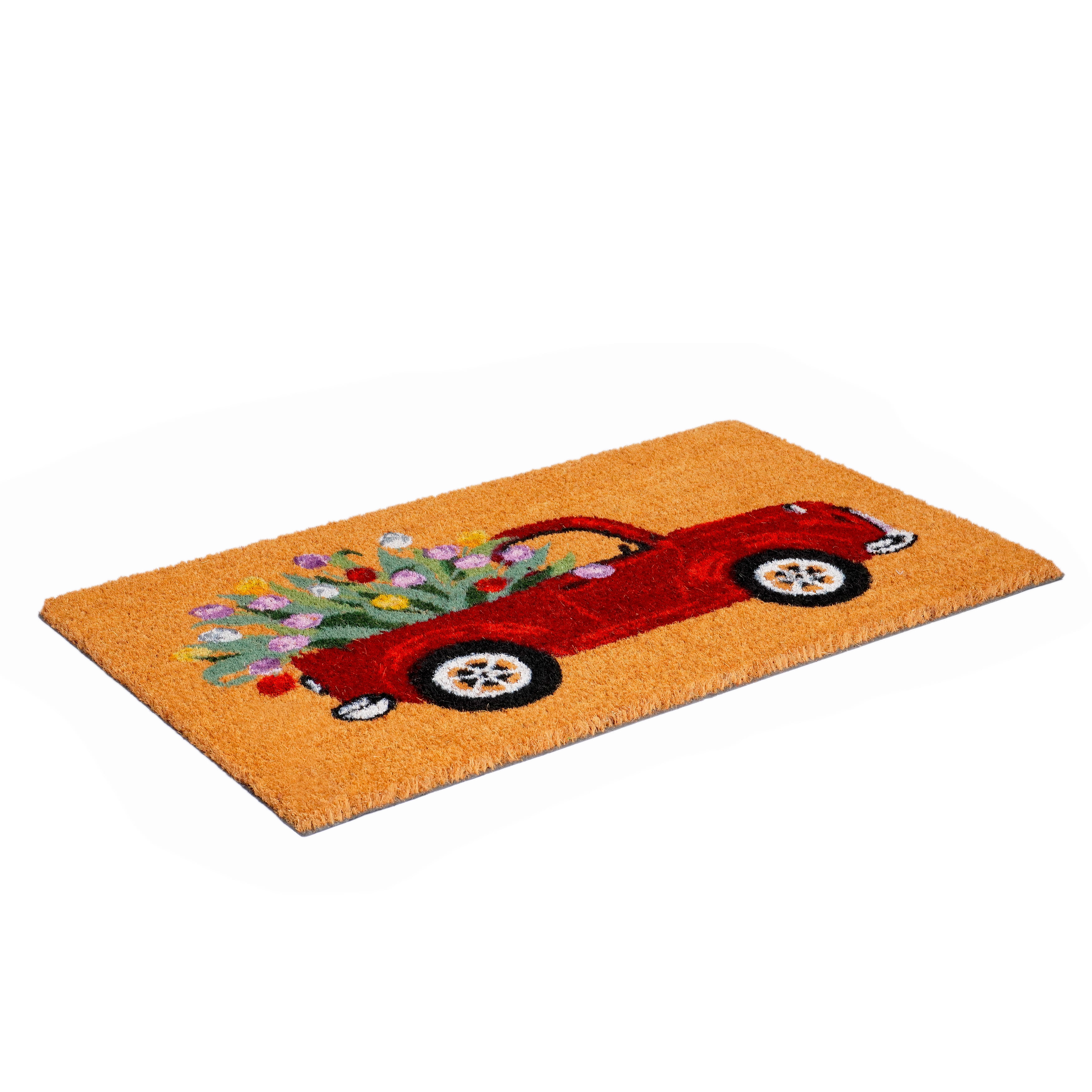 Calloway Mills 107352436 Blooming Truck Indoor/Outdoor Doormat 24" x 36"