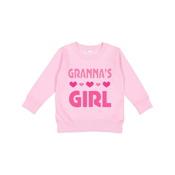 Inktastic Granna Girl Granddaughter Toddler Sweatshirt