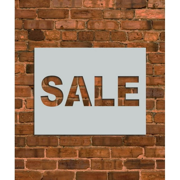 SALE Sign Stencil