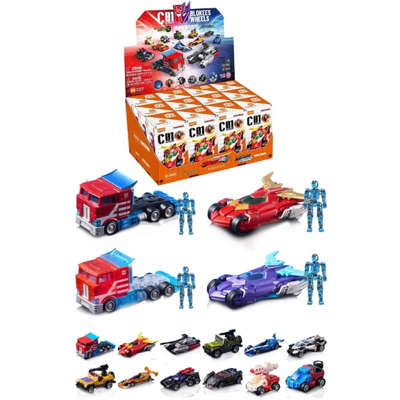 Blokees - Transformers - Blokees Wheels - C1: Roll Out Model Kit 12ct Display