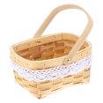 thumbnail image 6 of hengzirui Festival Wicker Basket for Fruit and Vegetable Storage, 6 of 8
