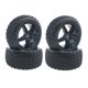 thumbnail image 4 of 2x 4 juegos de Neumáticos de Ruedas de coche Baoblaze Piezas de actualización para vehículos todo terreno 87 mm, 4 of 8
