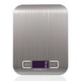 thumbnail image 1 of Kitchen Scale Digital Food Scale 10KG Measuring for Cooking Baking g lb oz ml kg Milk ml Stainless Steel Rechargeable, 1 of 7