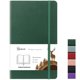thumbnail image 1 of Cuaderno Wiisdatek de puntos 13 x 21 cm con cubierta de cuero PU, 1 of 7
