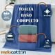 thumbnail image 3 of Pack De 5 Toallas De Baño Surtidas MELOCOTTON HOGAR 180x50cm Extra Suaves y Absorbentes MOD 36263, 3 of 5