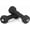 2 lb Pair, variant on 2-in-1 Black Neoprene Adjustable Dumbbell Barbell Weight Pairs Non-Slip Free Weights for Home Gym Full Body Strength Training