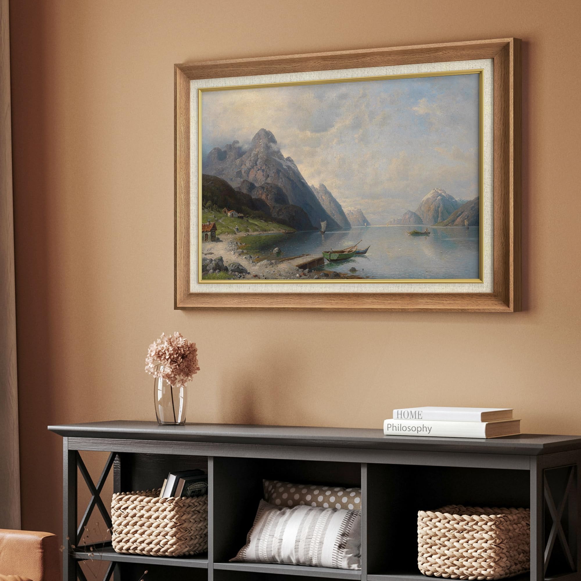 置物 beautiful countryside Amazon.com : Glitzhome 18