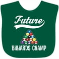 thumbnail image 3 of Inktastic Future Billiards Champ Boys or Girls Baby Bib, 3 of 4