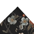 thumbnail image 4 of Yayeee Tapestry Wall Hanging for Bedroom 90" x 60" Living Room Home Wall Art Decor, Black Flowers, 4 of 7