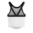 thumbnail image 3 of Women's '47 White Oregon Ducks Energize Sporty Cropped Racerback Tank Top, 3 of 3