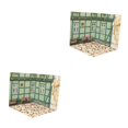 thumbnail image 1 of relayinert 112 Scale Backdrop Layout Storage Background for Action Figures Durable and Practical Style D 2PCS, 1 of 1