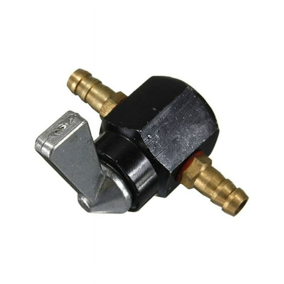 Universal 1/4 inch Motorcycle Bike ATV Shut in-Line Valve Petrol On- Fuel Tap