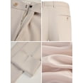 thumbnail image 6 of Men's Suit 3 Piece Slim Fit Jacket + Vest + Pants Set | Wedding Formal Business Suits Elegant Tuxedo | Peaked Lapel Blazer, 6 of 6