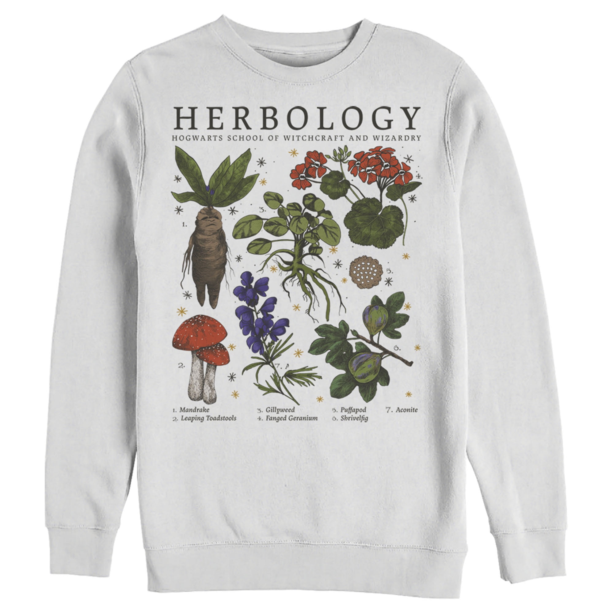 Herbology Plants Hoodie Herbology Sweater Weasley Sweater Herbology Crewneck Pottery Sweatshirt Herbology Sweatshirt Harry Sweater