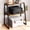 Brown, variant on Printer Stand for Desk, Desktop Printer Shelf, 3 Tier Desk Shelf for top of Desk, Large Printer Stands Office Organization Shelves for Home Office Printer Fax Book, Rustic Brown