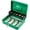 Green, variant on Locking Cash Box with Lock,Money Box with Cash Tray,Lock Safe Box with Key,Money Saving Organizer,11.81Lx 9.45Wx 3.54H Inches,Green XL Large