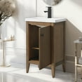 thumbnail image 5 of Vanity Art 20" Bathroom Vanity Cabinet with Ceramic Undermount Sink, Freestanding Storage Cabinet with Ceramic Top, and Removable Shelve, 5 of 7