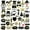 Black Golden, variant on Party Decorations Clearance! 1*Party Dance Photo Supplies 53 Pieces Black Golden Photo Booth Props for Birthday Wedding New Year Mix of Hats Lipstick Tie Crowns and More Funny Selfie Props