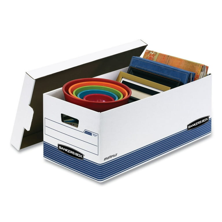 STOR/FILE Medium-Duty Storage Boxes, Letter Files, 12 STOR/FILE Medium-Duty Storage Boxes, Letter Files, 12