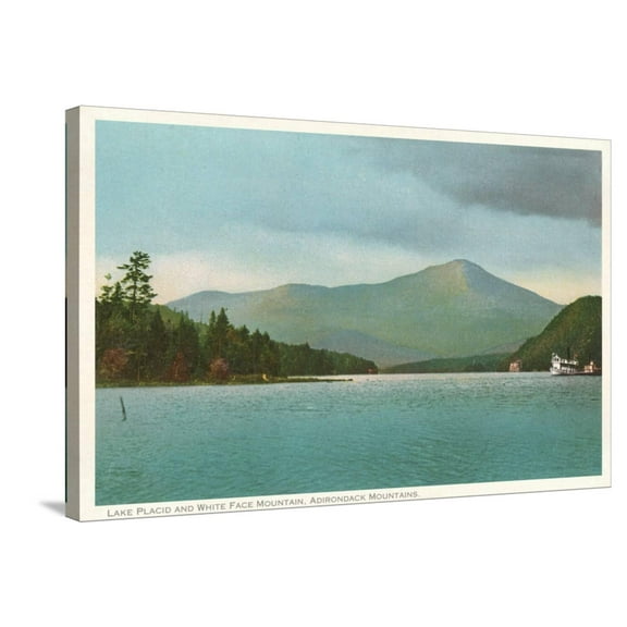 Art.com Whiteface Mountain, Lake Placid, New York Stretched Canvas Print Wall Art, 36" x 24"