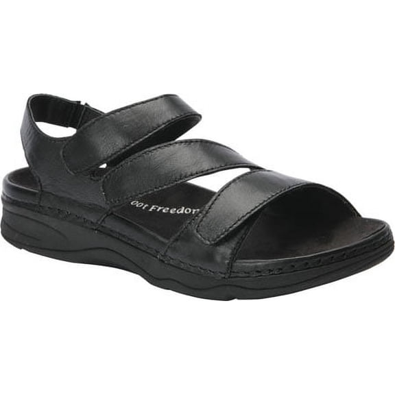 Women's Drew Angela Black Smooth Leather 7 WW
