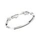 thumbnail image 1 of Anillo de propuesta Sonducket de plata de ley 925 ajustable para mujer rama de hoja espina, 1 of 6
