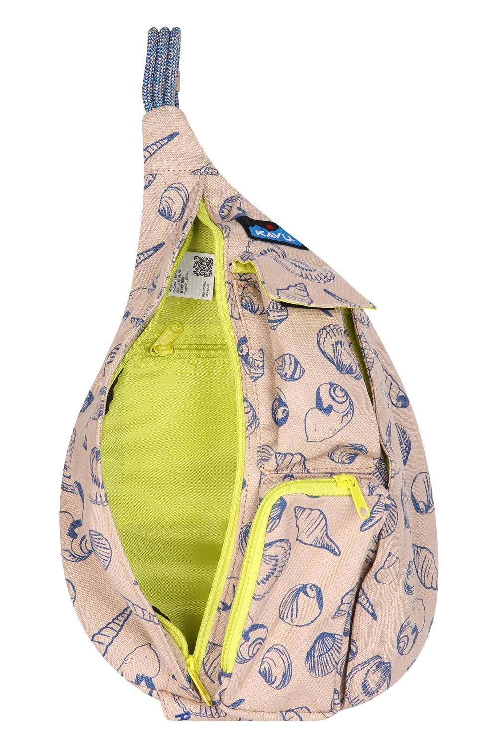 KAVU Mini Rope Bag Cotton Crossbody Sling Malibu Walmart