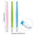 thumbnail image 2 of 30 Pieces Plastic Handle Nail Cuticle Pusher Rubber Tipped Nail Cleaner Colored Nail Art Tool for Men and Women Christmas Valentine's Day Giving(Mixed Colors), 2 of 5