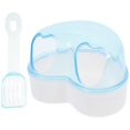 thumbnail image 2 of Optimized Title: Large Transparent Hamster Sand Bath Container with Deepened Design for Enhanced Bathing Experience – Small Pet Bathroom Accessory, 2 of 4