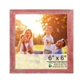 thumbnail image 1 of homeroots home decor 386567 6” x 6” Rustic Farmhouse Red Wood Frame, 1 of 1