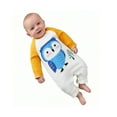 thumbnail image 4 of Bellafa 0-18 Months Baby Boys Cartoon Jumpsuit Infant Fall Spring Romper Bodysuit Newborn Long Sleeve Coming Home Outfits, 4 of 9