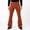 Orange, variant on Mens Corduroy Flare Pants, Retro 70s Inspired Bell Bottom Trousers in Coffee, 98% Cotton Stretch Comfort Fit,Size L