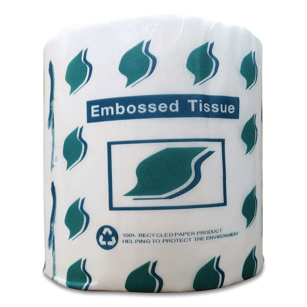 GEN GEN10001PLY 1-Ply Septic Safe Bath Tissue - White (1000 Sheets/Roll, 96 Rolls/ Carton)