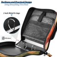 thumbnail image 4 of FORMRS Zipper Binder with Shoulder Strap 2-inch Ring 500 Sheet Capacity File Bag, Abstract Desert Pattern, 4 of 5