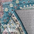 thumbnail image 5 of EastVita Boho Area Rug Washable Rug Vintage Persian Rug Tribal Entryway Rug Printed Doormat Throw Non-Slip Rugs for Bedroom Bathroom, 5 of 8