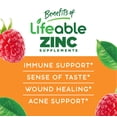 thumbnail image 3 of Complementa las gomitas Lifeable Zinc Kids de 15 mg con sabor a bayas, 3 of 5