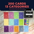 thumbnail image 3 of Life Sutra - Game of pareja reconexión/juego de cards para parejas casadas - Tarjeta de conversación de 200 parejas - Habla tu lenguaje de amor - Diseñado por un psicólogo estadounidense, 3 of 4